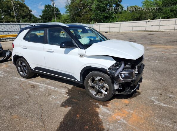 KMHRC8A34RU310417 2024 HYUNDAI VENUE White Передня права чверть