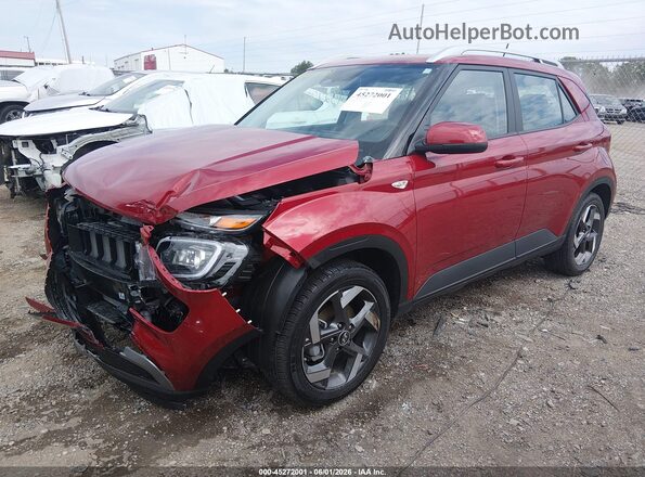 KMHRC8A34SU416629 2025 HYUNDAI VENUE Red Vista tres cuartos delantera izquierda