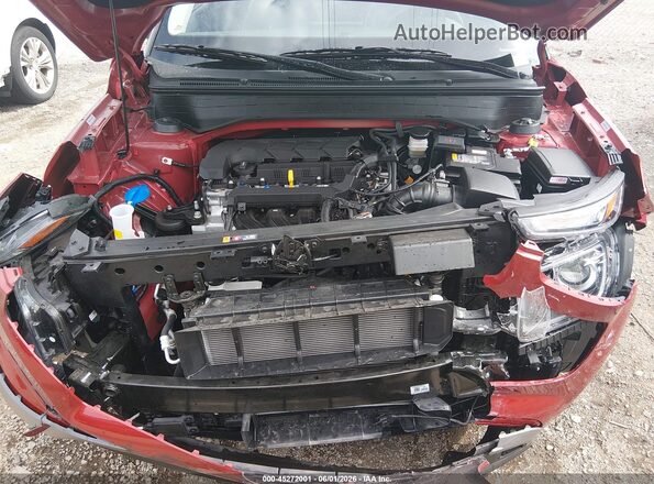 KMHRC8A34SU416629 2025 HYUNDAI VENUE Red Vista trasera