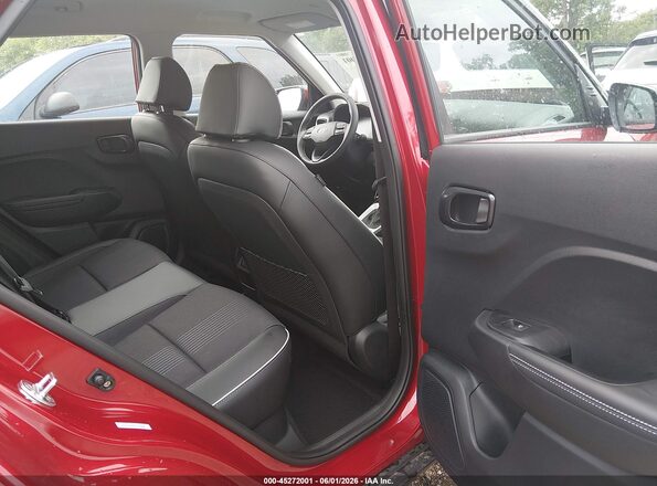 KMHRC8A34SU416629 2025 HYUNDAI VENUE Red Vista de la etiqueta del VIN
