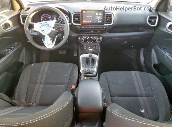 KMHRC8A35LU017150 2020 HYUNDAI VENUE Red Widok deski rozdzielczej