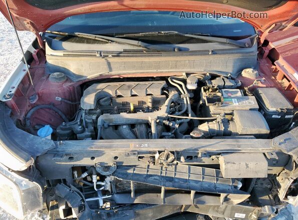 KMHRC8A35LU017150 2020 HYUNDAI VENUE Red Widok komory silnika
