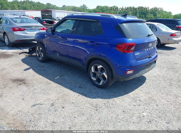 KMHRC8A35NU157718 2022 HYUNDAI VENUE Blue უკანა მარცხენა