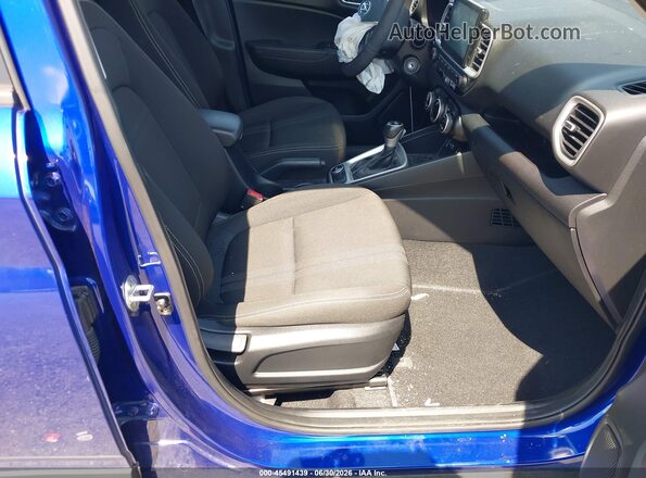 KMHRC8A35NU157718 2022 HYUNDAI VENUE Blue წინა სალონის ხედი