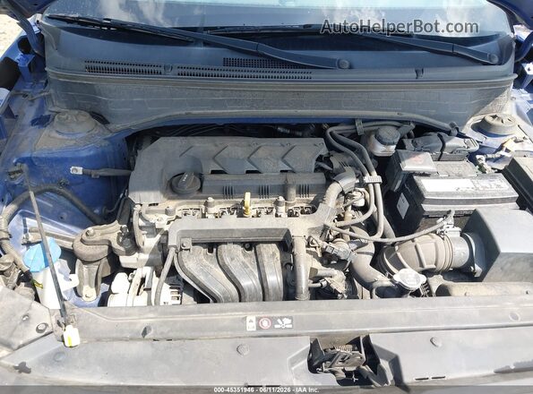 KMHRC8A35NU176902 2022 HYUNDAI VENUE Blue Вид ззаду