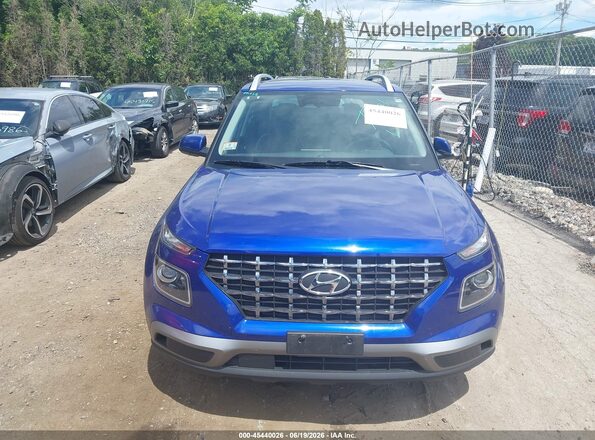 KMHRC8A35PU221131 2023 HYUNDAI VENUE Blue Vista del cuadro de instrumentos