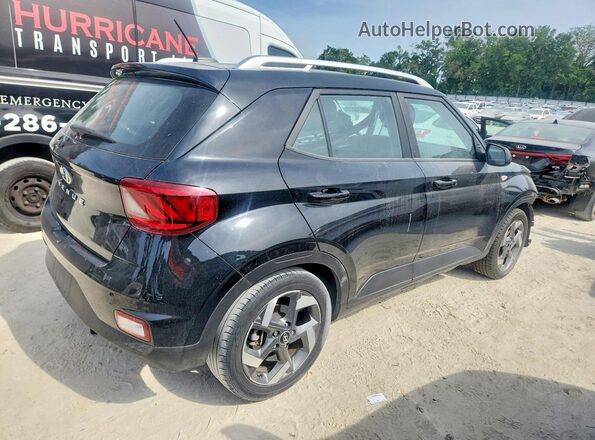 KMHRC8A35PU231609 2023 HYUNDAI VENUE Black Tył prawy