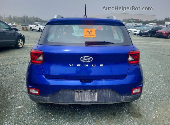 KMHRC8A35PU264805 2023 HYUNDAI VENUE Blue Rear view