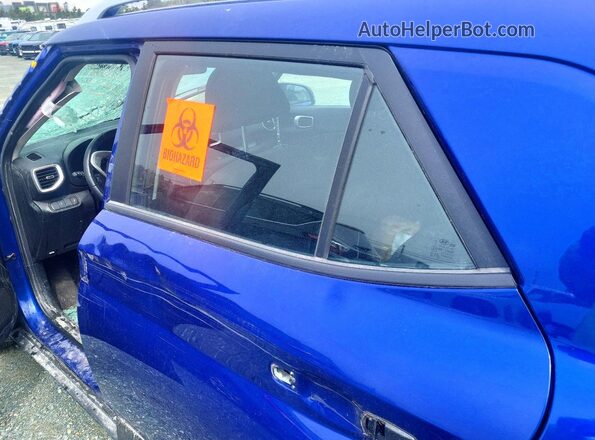 KMHRC8A35PU264805 2023 HYUNDAI VENUE Blue Rear seats view