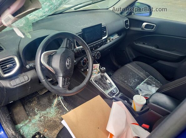 KMHRC8A35PU264805 2023 HYUNDAI VENUE Blue Dashboard view
