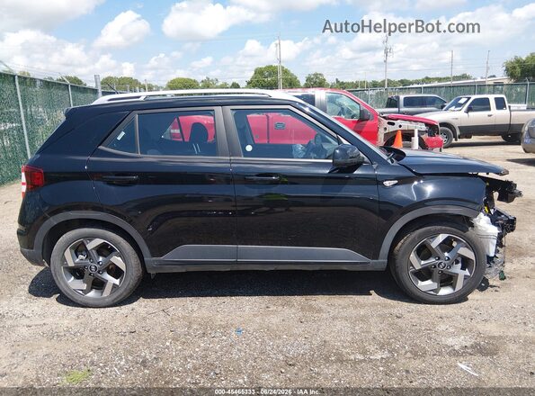 KMHRC8A35SU378313 2025 HYUNDAI VENUE Black Vista interior de 360 grados