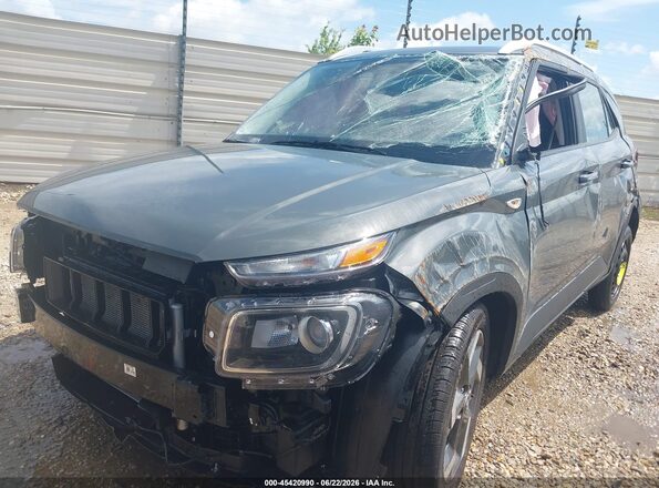 KMHRC8A35SU403047 2025 HYUNDAI VENUE Серый Передняя левая четверть