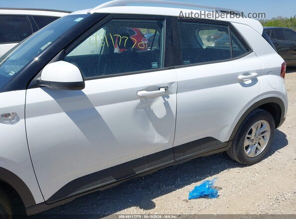 KMHRC8A36LU025158 2020 HYUNDAI VENUE White წინა ხედი