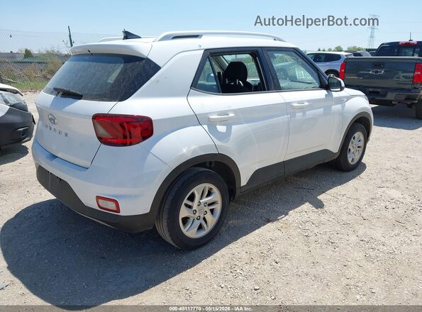 KMHRC8A36LU025158 2020 HYUNDAI VENUE White უკანა მარჯვენა