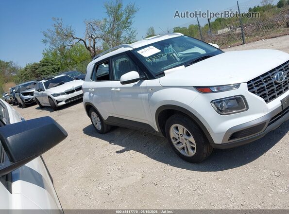 KMHRC8A36LU025158 2020 HYUNDAI VENUE White უკანა სალონის ხედი