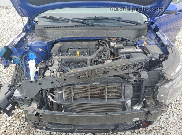 KMHRC8A36MU126315 2021 HYUNDAI VENUE Blue Սալոնի հետևի տեսք