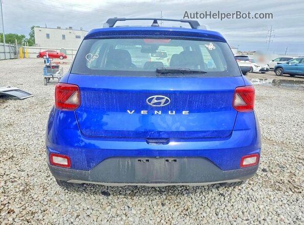 KMHRC8A36MU126315 2021 HYUNDAI VENUE Blue Հետևի տեսք