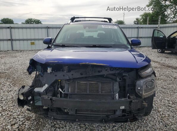 KMHRC8A36MU126315 2021 HYUNDAI VENUE Blue Դիմացի տեսք