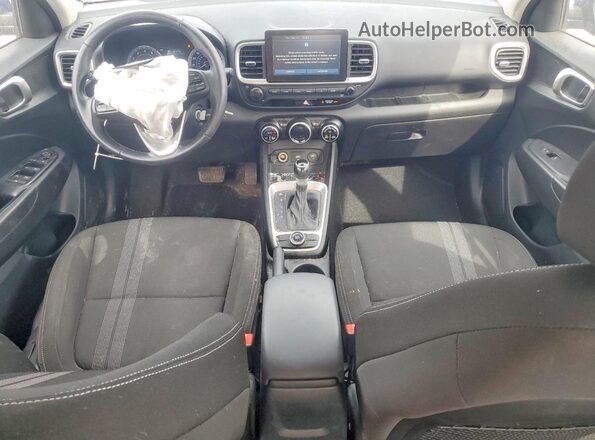 KMHRC8A36MU126315 2021 HYUNDAI VENUE Blue Առջևի վահանակի տեսք