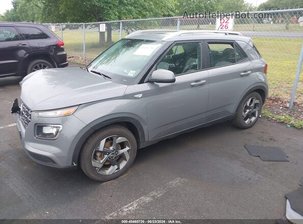 KMHRC8A36PU237242 2023 HYUNDAI VENUE Gray Front left