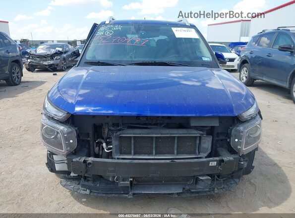 KMHRC8A36PU246880 2023 HYUNDAI VENUE Blue Դիմացի տեսք
