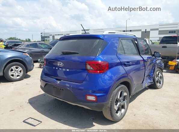 KMHRC8A36PU246880 2023 HYUNDAI VENUE Blue Հետևի աջ