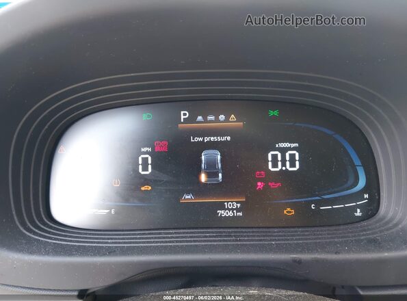 KMHRC8A36PU246880 2023 HYUNDAI VENUE Blue Հետևի նստատեղերի տեսք