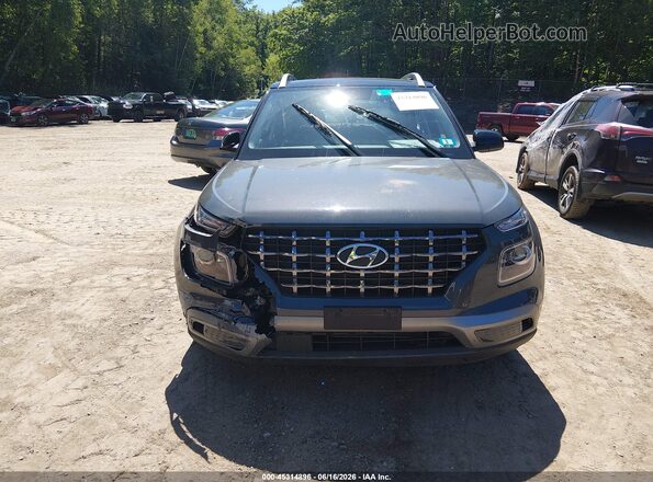 KMHRC8A36RU279929 2024 HYUNDAI VENUE Gray Instrument cluster view