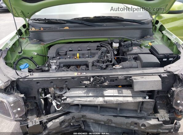 KMHRC8A36RU315490 2024 HYUNDAI VENUE Green Widok z tyłu