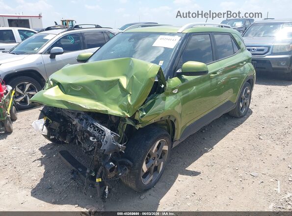 KMHRC8A37PU233135 2023 HYUNDAI VENUE Green Front left