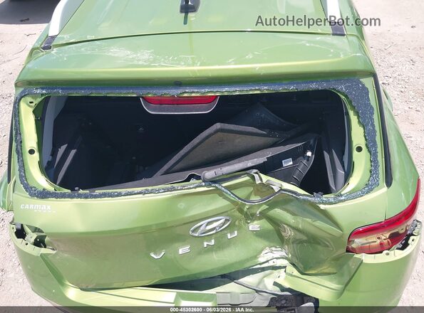 KMHRC8A37PU233135 2023 HYUNDAI VENUE Green 