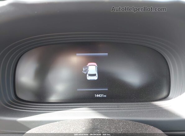 KMHRC8A37PU251375 2023 HYUNDAI VENUE Gray Widok tylnych siedzeń