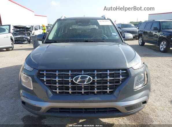KMHRC8A37PU251375 2023 HYUNDAI VENUE Gray Widok deski rozdzielczej