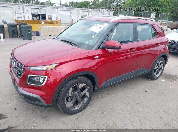 KMHRC8A37RU295041 2024 HYUNDAI VENUE Red Vista tres cuartos delantera izquierda