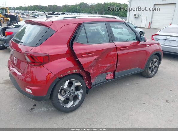KMHRC8A37RU295041 2024 HYUNDAI VENUE Red Trasero derecho