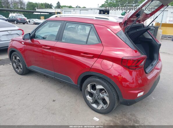 KMHRC8A37RU295041 2024 HYUNDAI VENUE Red Trasero izquierdo
