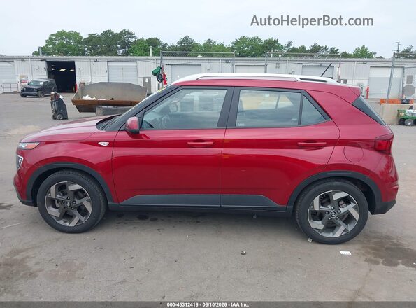 KMHRC8A37RU295041 2024 HYUNDAI VENUE Red Vista interior de 360 grados