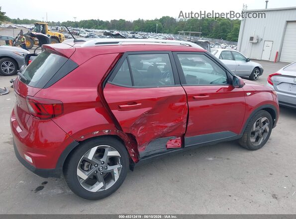 KMHRC8A37RU295041 2024 HYUNDAI VENUE Red Vista frontal