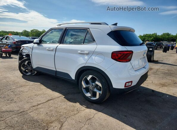 KMHRC8A38NU139665 2022 HYUNDAI VENUE White Задня ліва чверть
