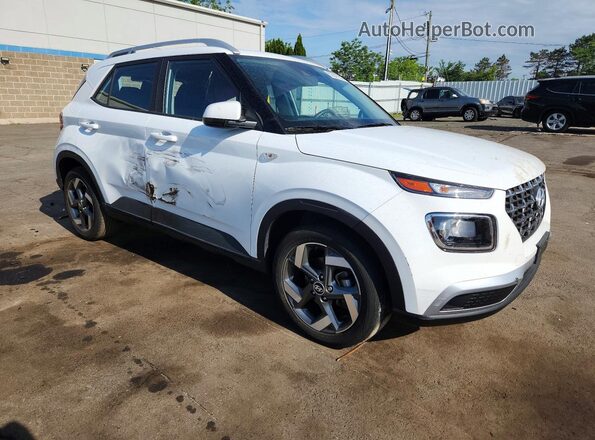 KMHRC8A38NU139665 2022 HYUNDAI VENUE White Передня права чверть