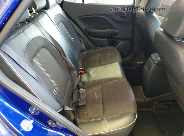 KMHRC8A38NU193192 2022 HYUNDAI VENUE Blue Սալոնի հետևի տեսք