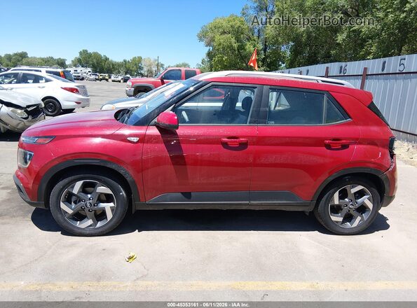 KMHRC8A38PU217588 2023 HYUNDAI VENUE Red Widok wnętrza 360 stopni
