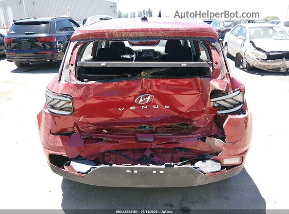 KMHRC8A38PU217588 2023 HYUNDAI VENUE Red 