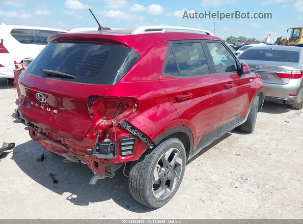 KMHRC8A38PU270811 2023 HYUNDAI VENUE Red Rear right