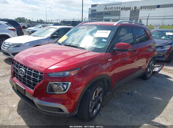 KMHRC8A38PU270811 2023 HYUNDAI VENUE Red Front left
