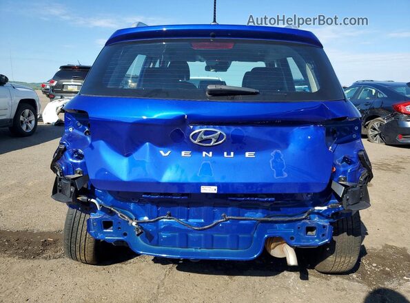 KMHRC8A38RU338897 2024 HYUNDAI VENUE Blue Widok z tyłu