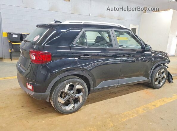 KMHRC8A39LU035098 2020 HYUNDAI VENUE Black Հետևի աջ