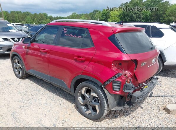 KMHRC8A39MU071388 2021 HYUNDAI VENUE Red Задня ліва чверть