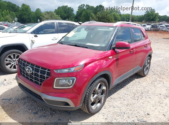 KMHRC8A39MU071388 2021 HYUNDAI VENUE Red Передня ліва чверть