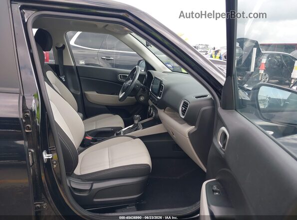 KMHRC8A39MU073271 2021 HYUNDAI VENUE Black Սալոնի դիմացի տեսք